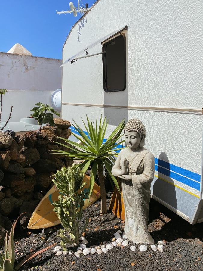 Glamping Caravan Lanzarote Tinajo Exterior photo